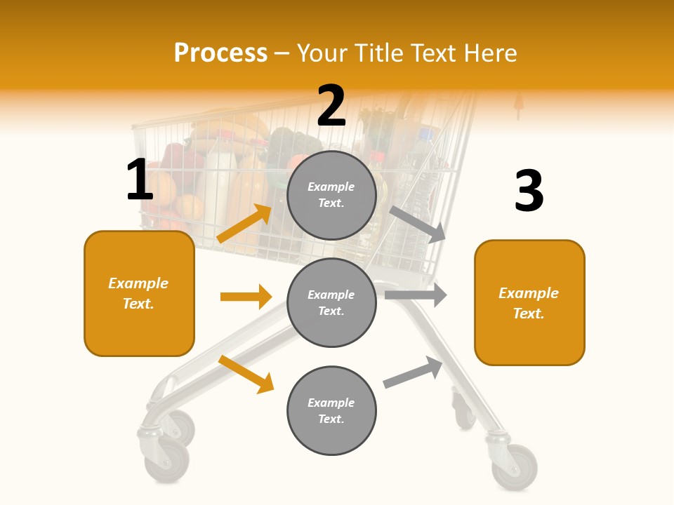 Pushcart Shop Trolley PowerPoint Template