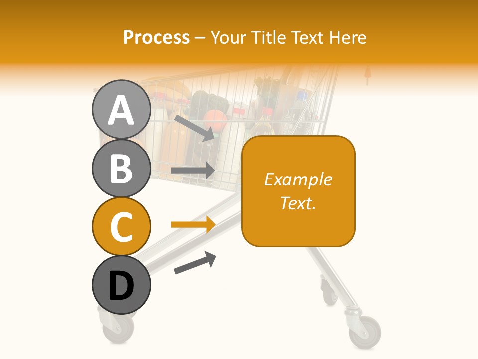 Pushcart Shop Trolley PowerPoint Template
