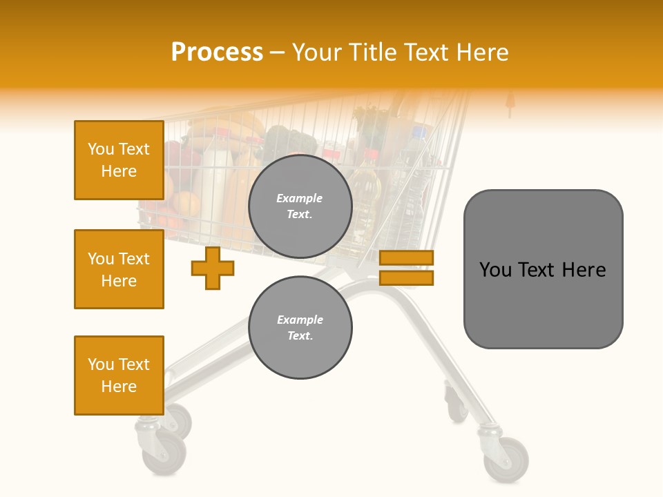 Pushcart Shop Trolley PowerPoint Template