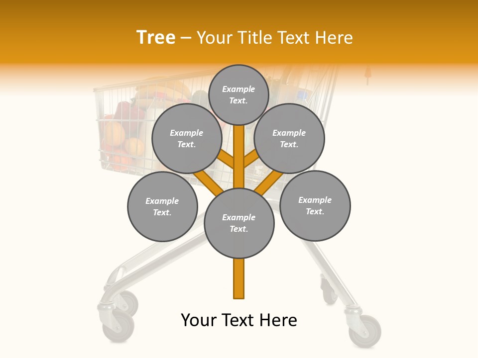 Pushcart Shop Trolley PowerPoint Template