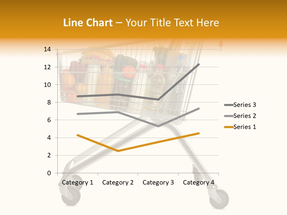 Pushcart Shop Trolley PowerPoint Template