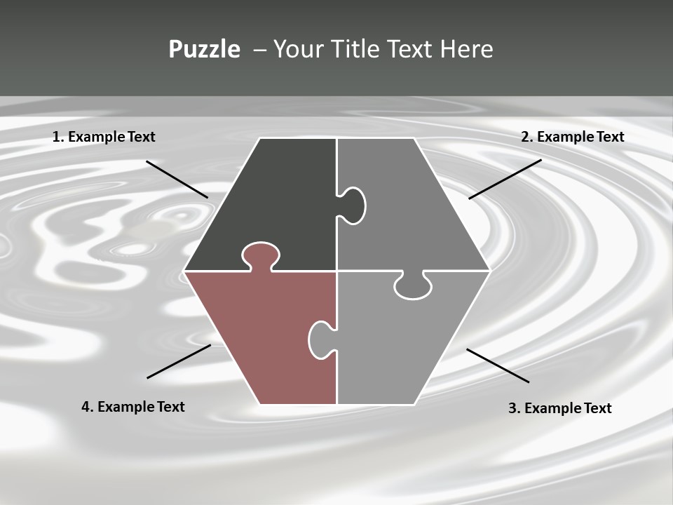 Reflection Fusion Shining PowerPoint Template