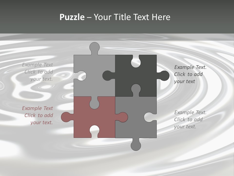 Reflection Fusion Shining PowerPoint Template