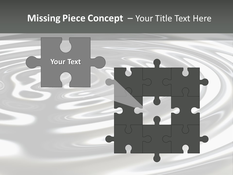Reflection Fusion Shining PowerPoint Template