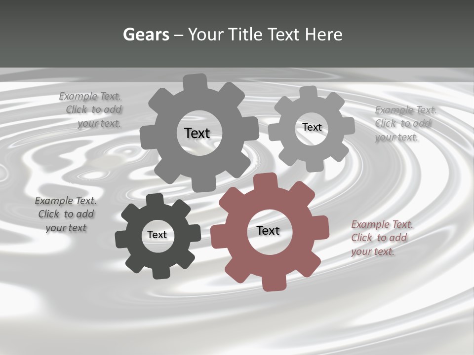 Reflection Fusion Shining PowerPoint Template