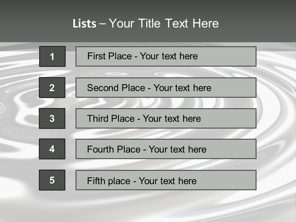 Reflection Fusion Shining PowerPoint Template