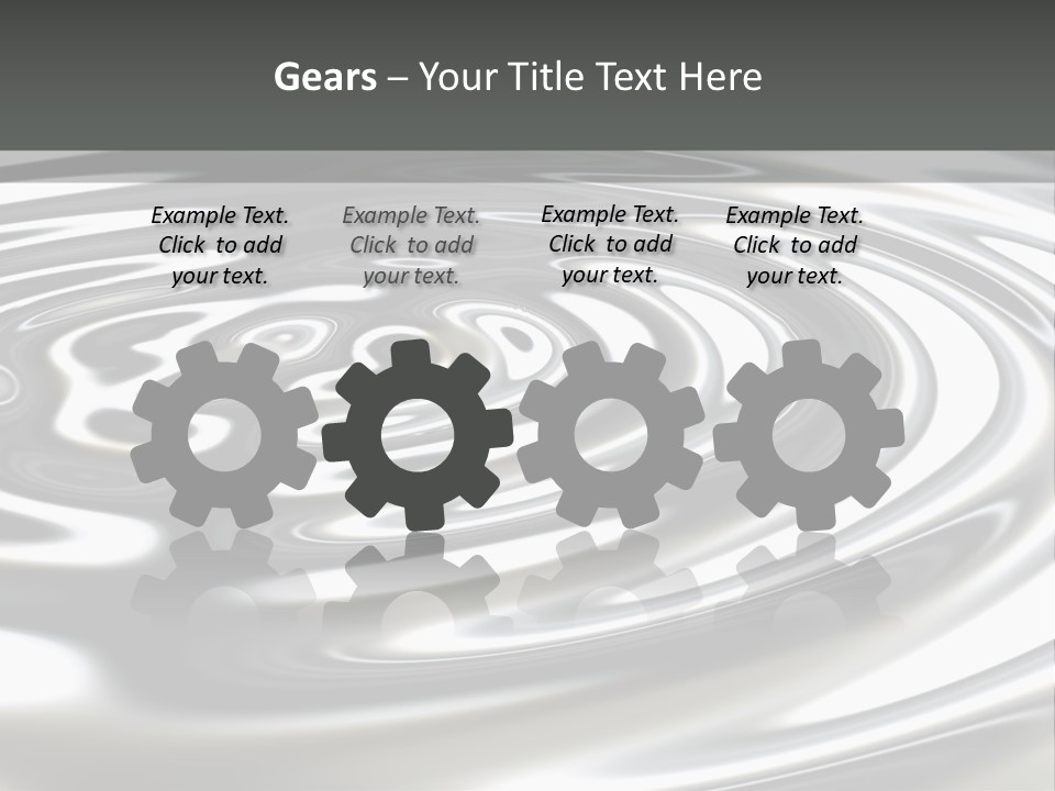 Reflection Fusion Shining PowerPoint Template