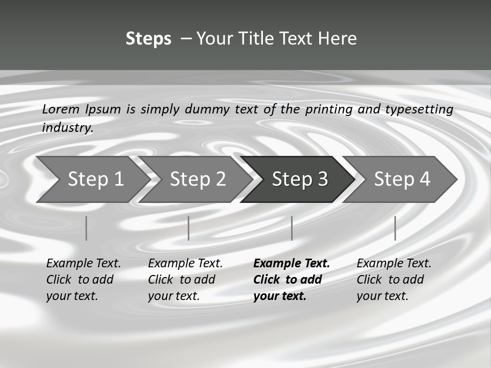 Reflection Fusion Shining PowerPoint Template