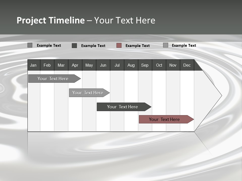 Reflection Fusion Shining PowerPoint Template