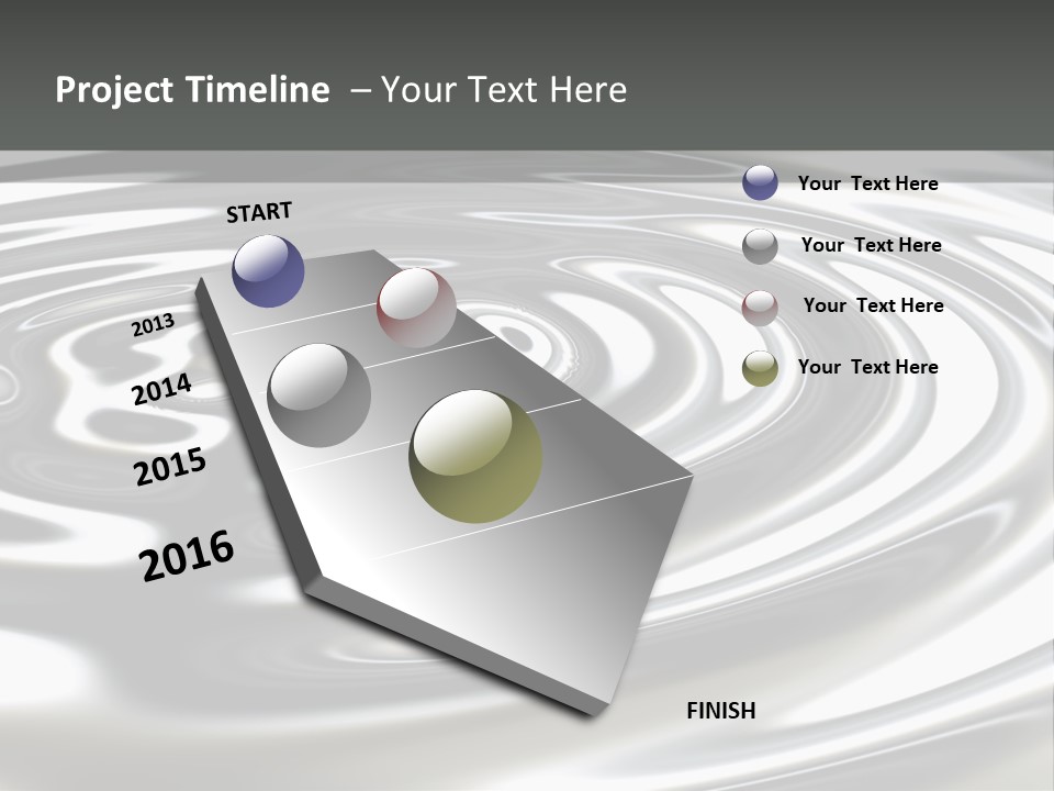 Reflection Fusion Shining PowerPoint Template