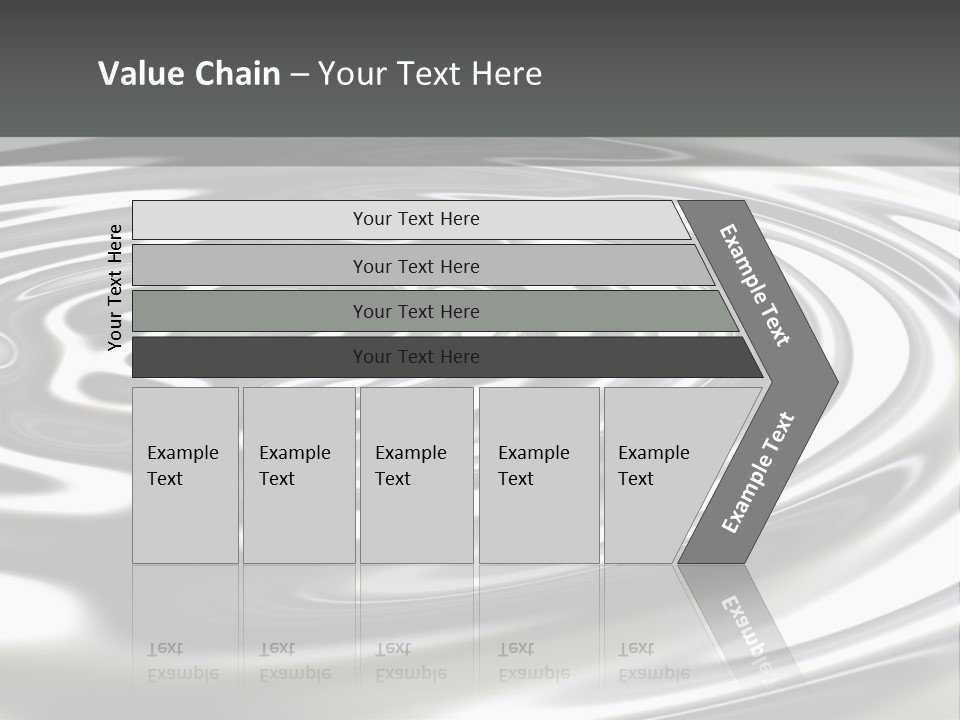 Reflection Fusion Shining PowerPoint Template