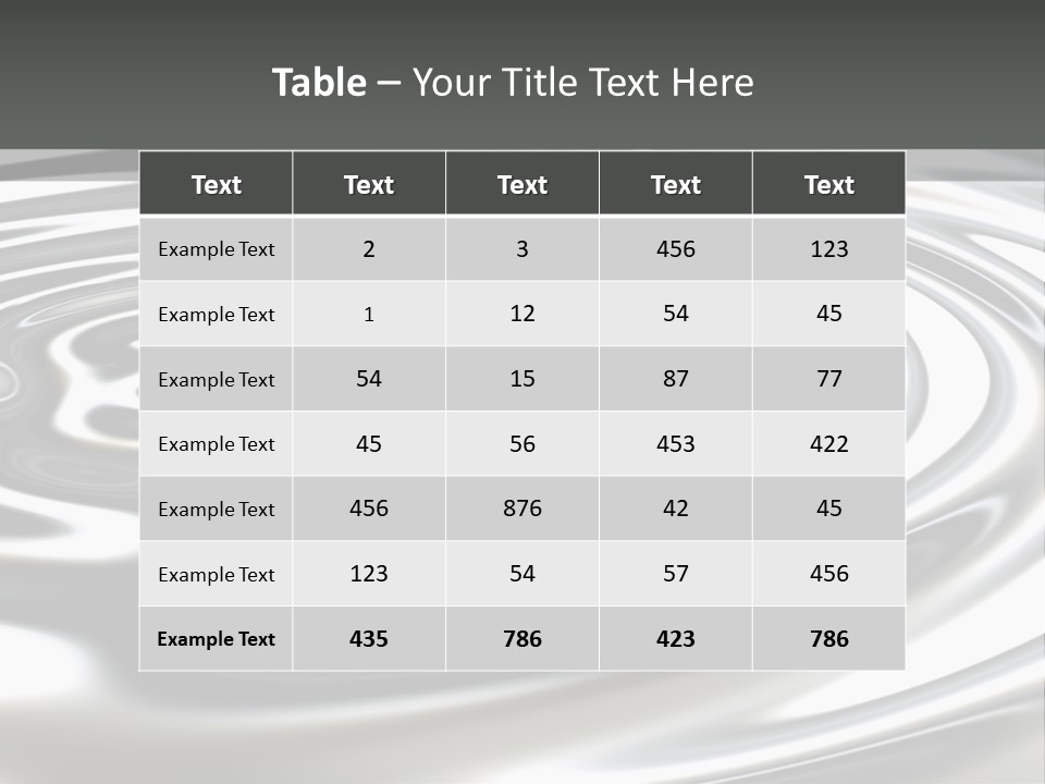 Reflection Fusion Shining PowerPoint Template