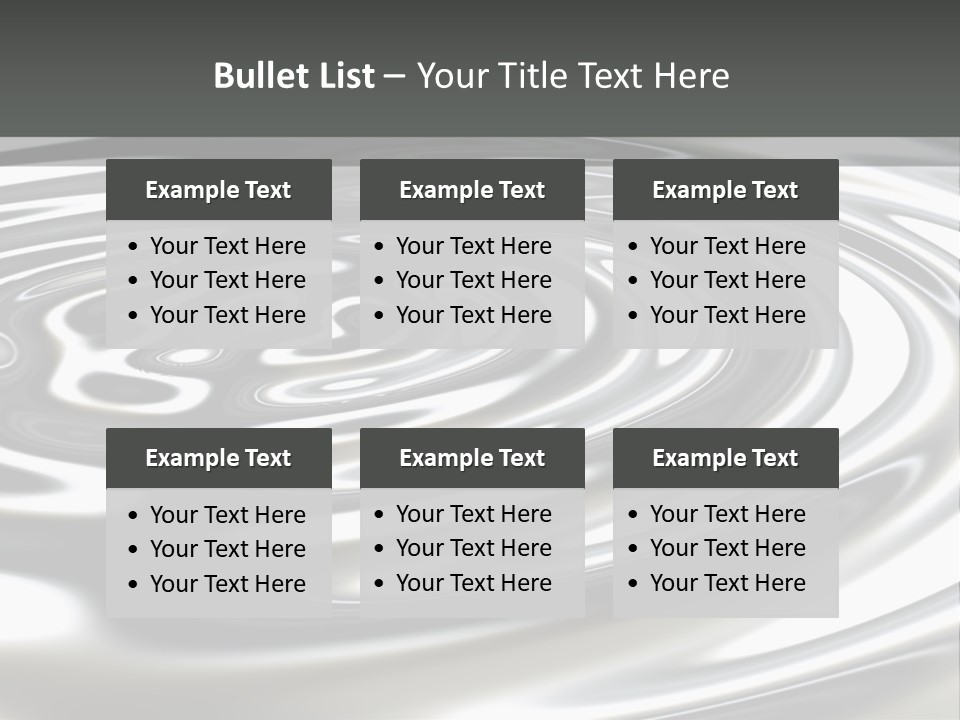 Reflection Fusion Shining PowerPoint Template