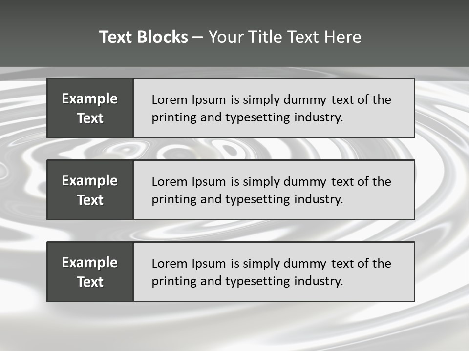 Reflection Fusion Shining PowerPoint Template