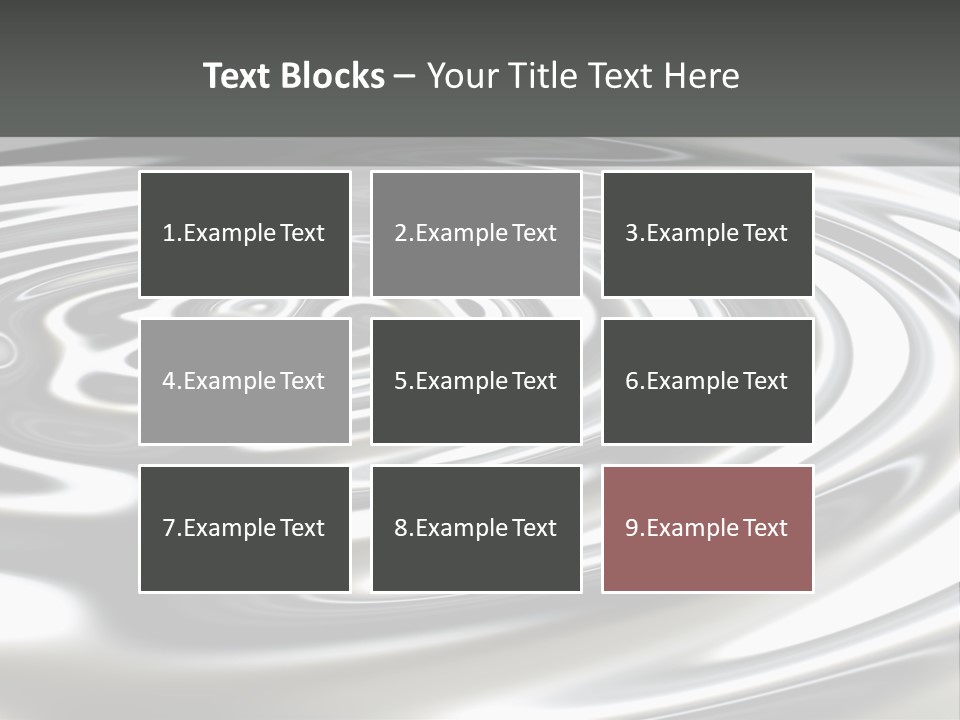 Reflection Fusion Shining PowerPoint Template