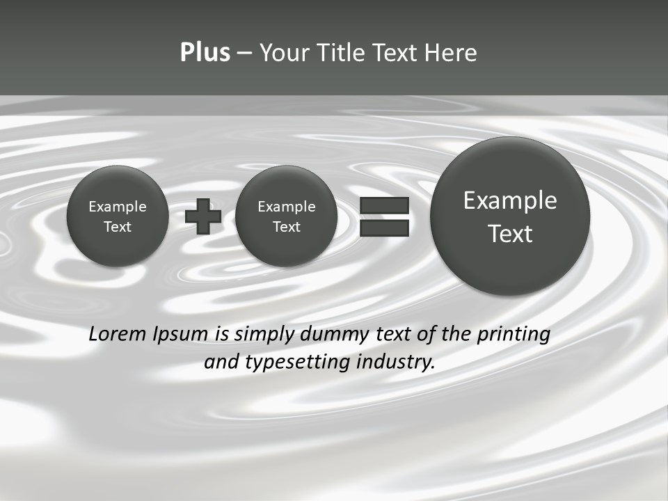 Reflection Fusion Shining PowerPoint Template