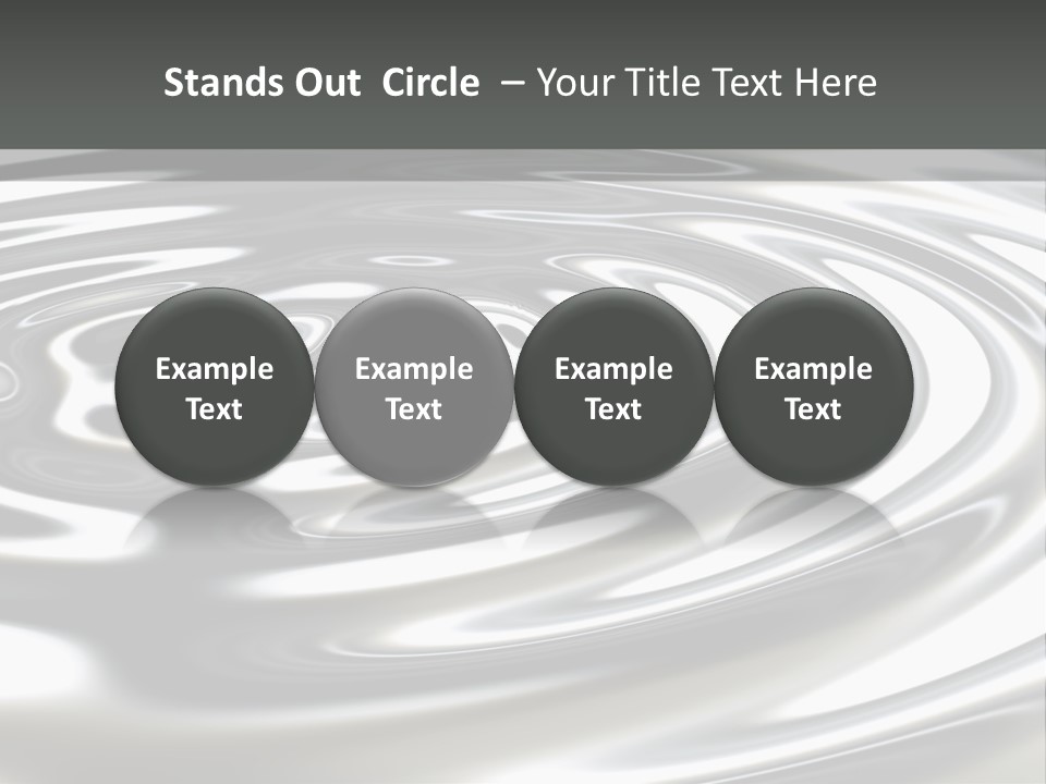 Reflection Fusion Shining PowerPoint Template