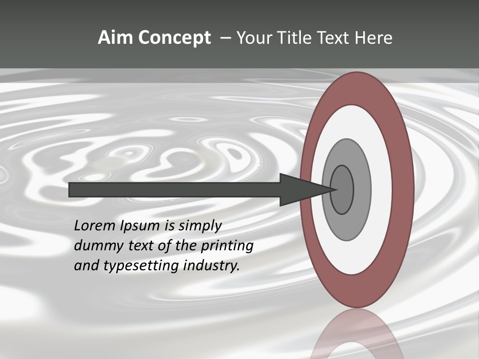 Reflection Fusion Shining PowerPoint Template