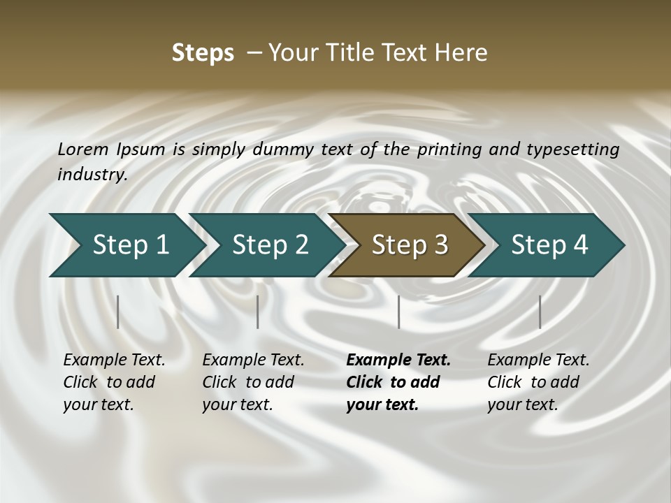 Art Growth Closeup PowerPoint Template