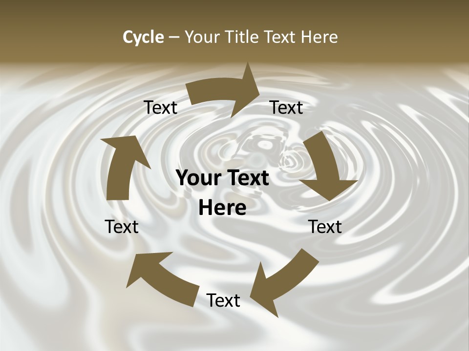 Art Growth Closeup PowerPoint Template