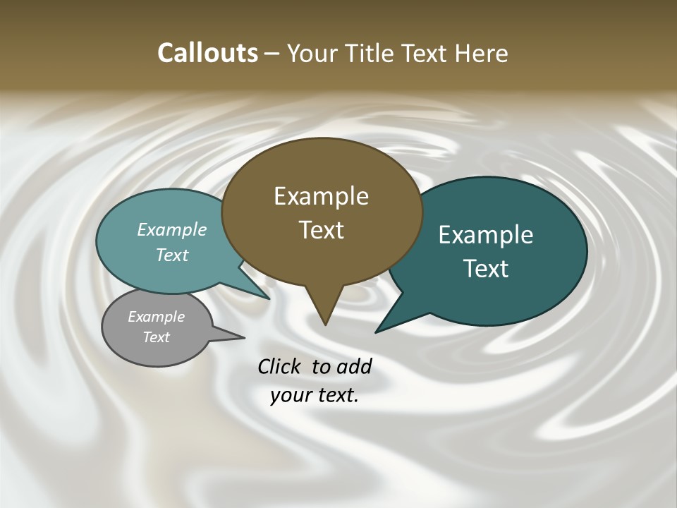 Art Growth Closeup PowerPoint Template