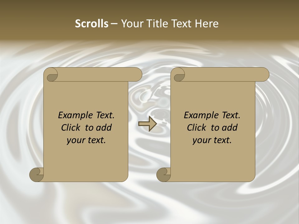 Art Growth Closeup PowerPoint Template