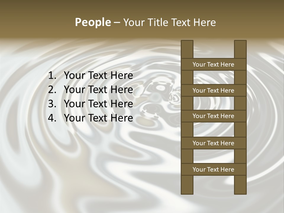 Art Growth Closeup PowerPoint Template