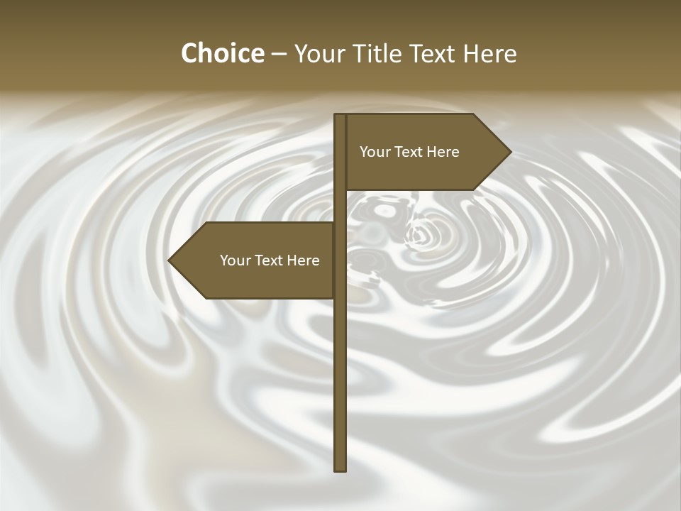 Art Growth Closeup PowerPoint Template