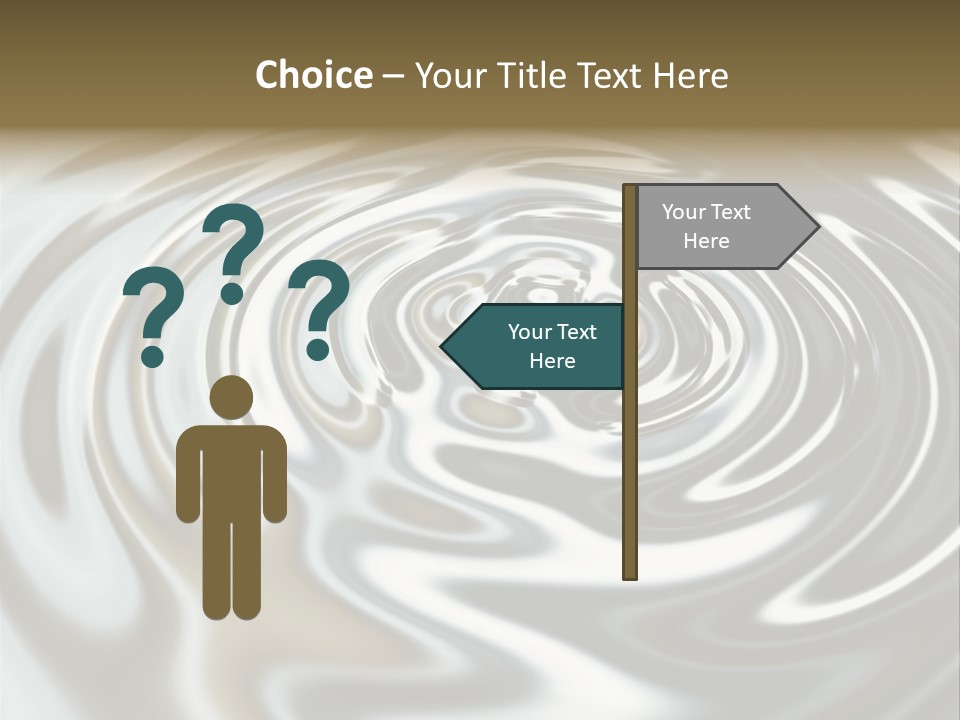 Art Growth Closeup PowerPoint Template