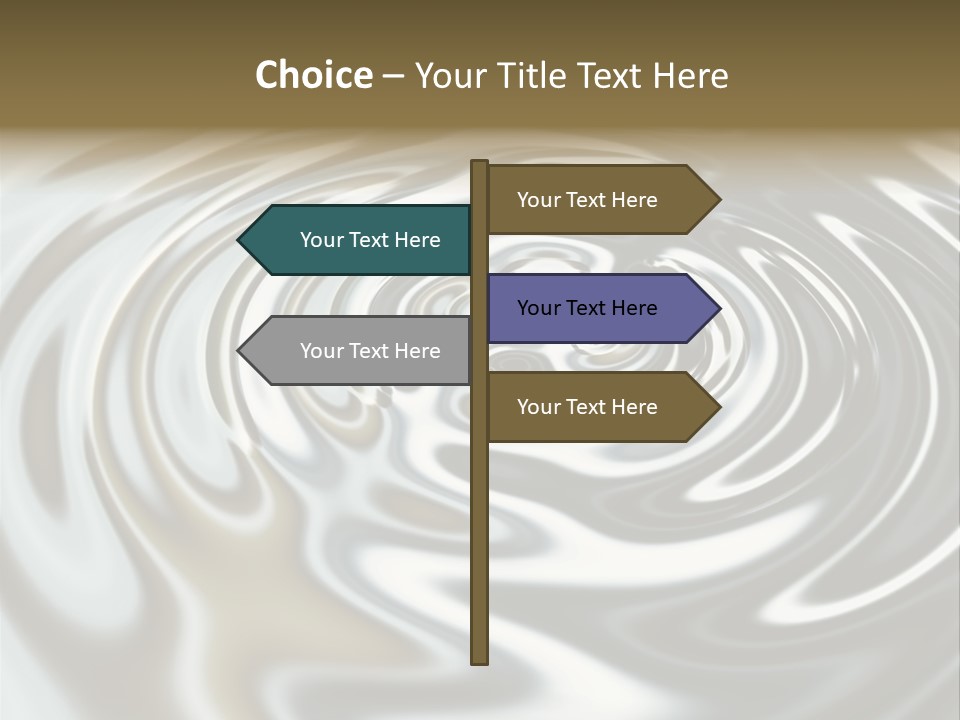Art Growth Closeup PowerPoint Template