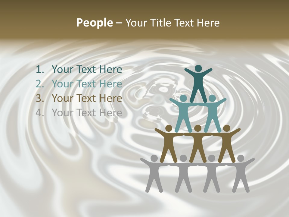 Art Growth Closeup PowerPoint Template