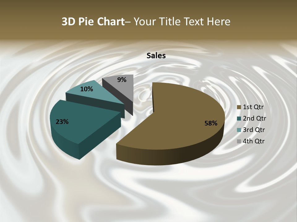 Art Growth Closeup PowerPoint Template