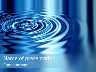 Digital Blue Purity PowerPoint Template