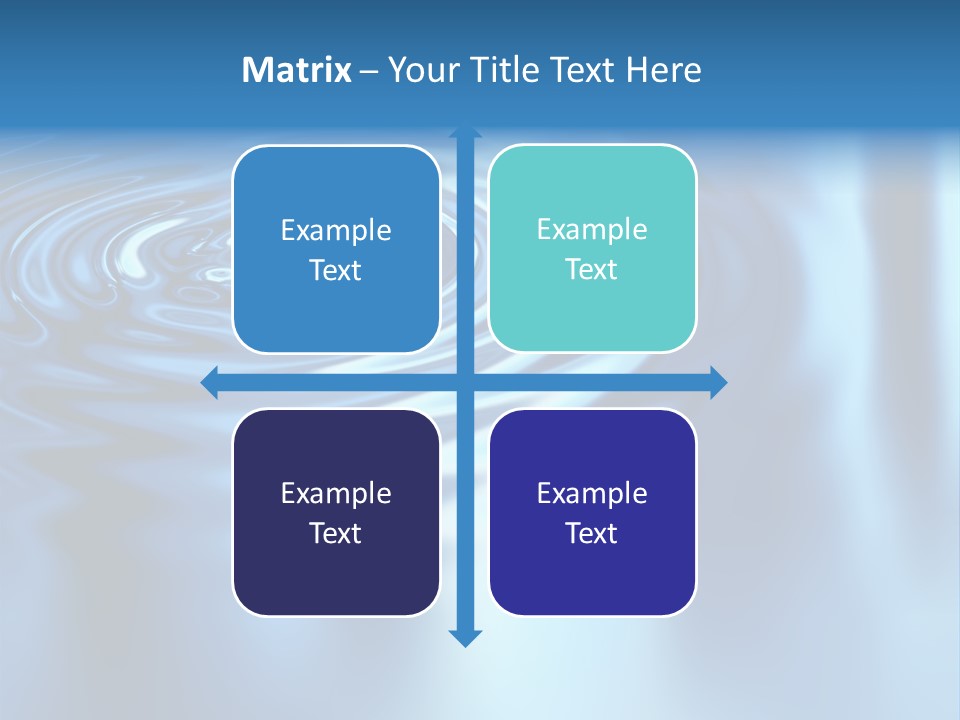 Digital Blue Purity PowerPoint Template