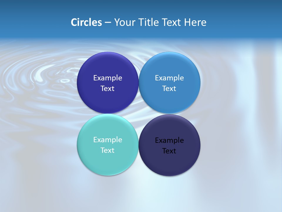 Digital Blue Purity PowerPoint Template