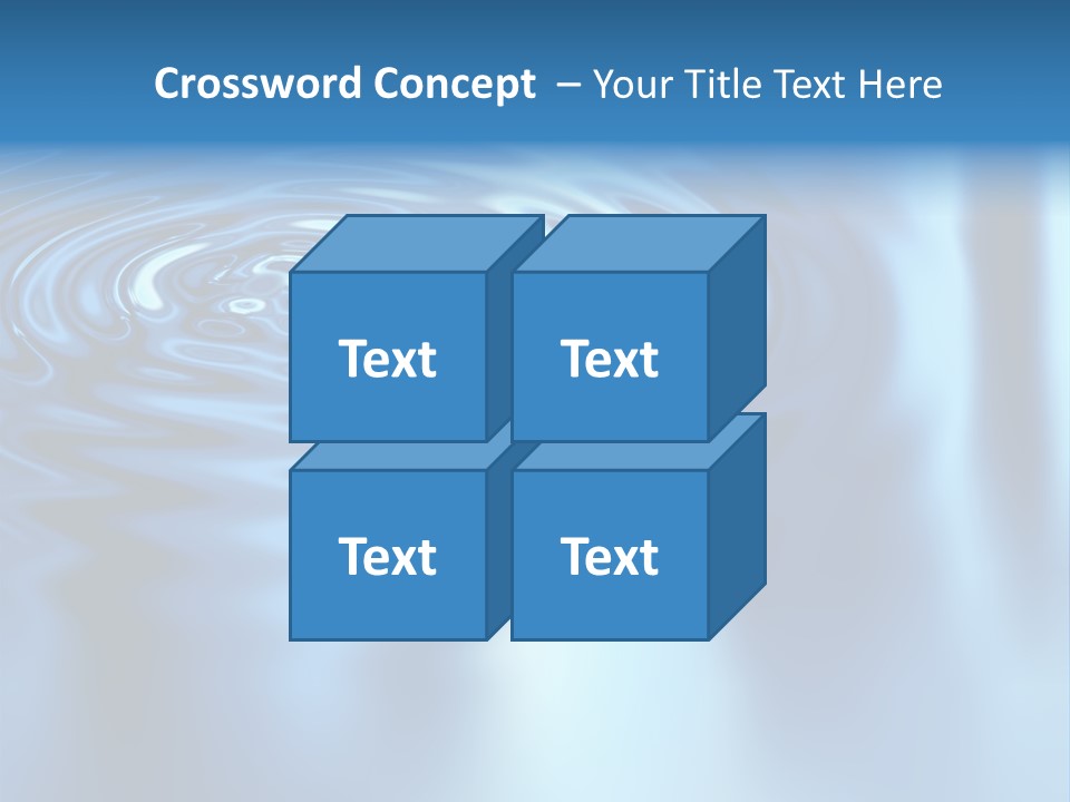 Digital Blue Purity PowerPoint Template