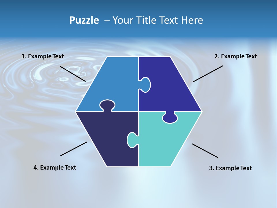 Digital Blue Purity PowerPoint Template