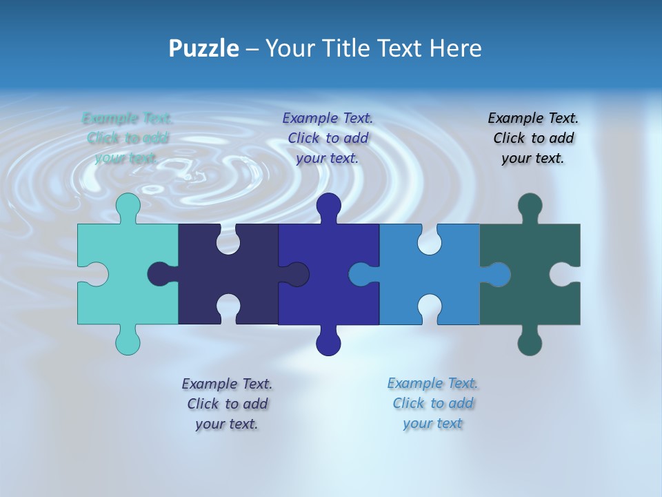 Digital Blue Purity PowerPoint Template