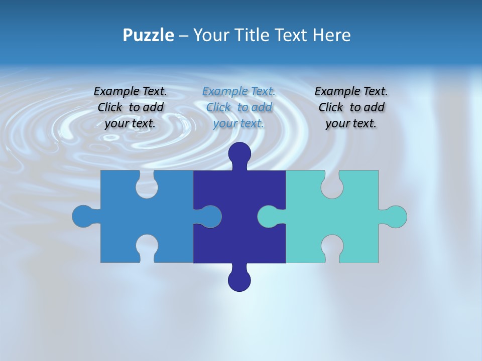 Digital Blue Purity PowerPoint Template