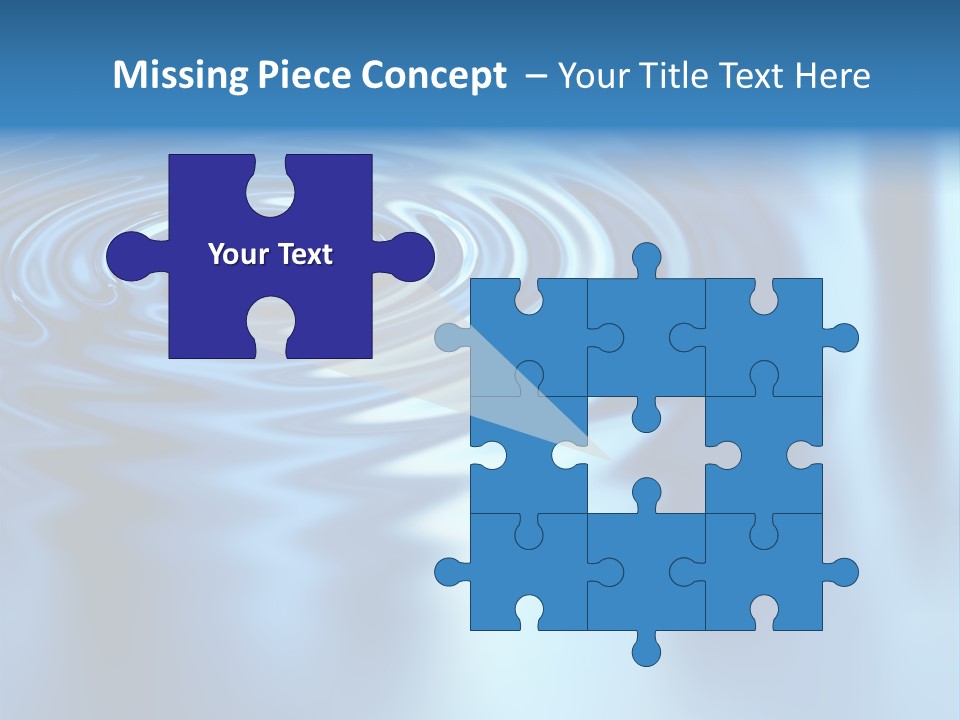 Digital Blue Purity PowerPoint Template