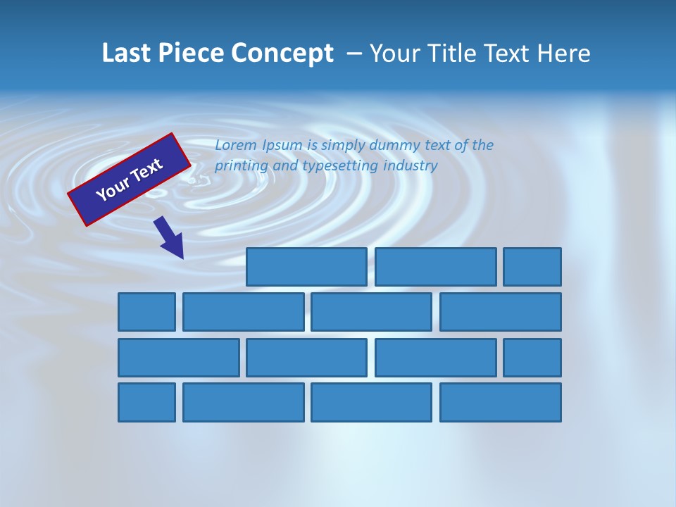 Digital Blue Purity PowerPoint Template