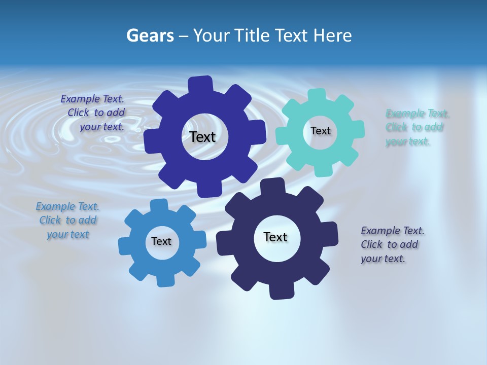 Digital Blue Purity PowerPoint Template