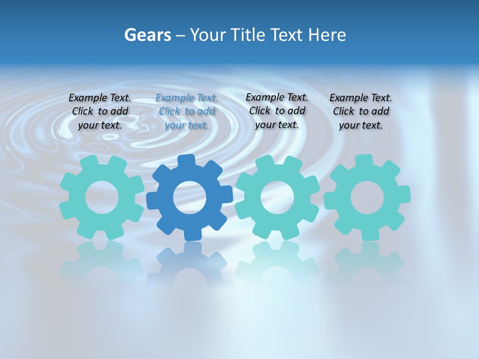 Digital Blue Purity PowerPoint Template