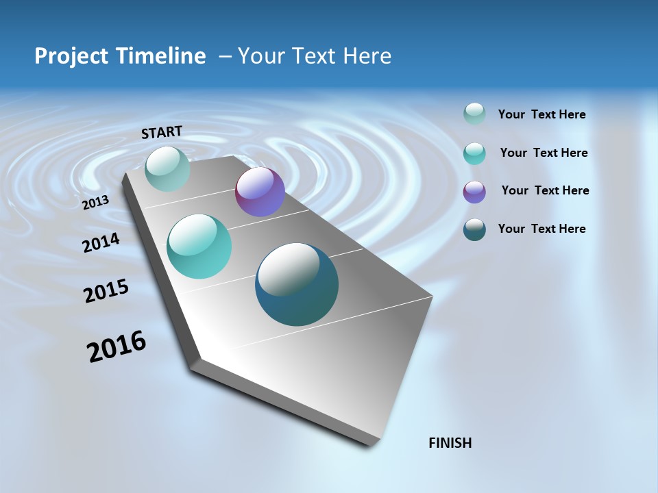 Digital Blue Purity PowerPoint Template