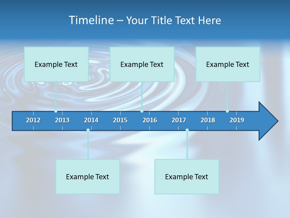 Digital Blue Purity PowerPoint Template