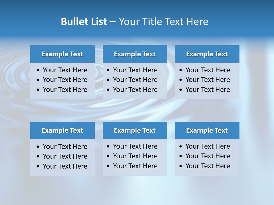 Digital Blue Purity PowerPoint Template