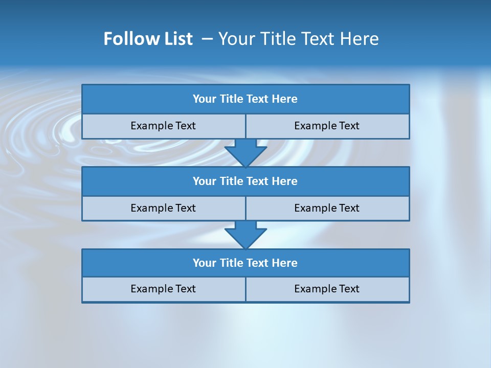 Digital Blue Purity PowerPoint Template