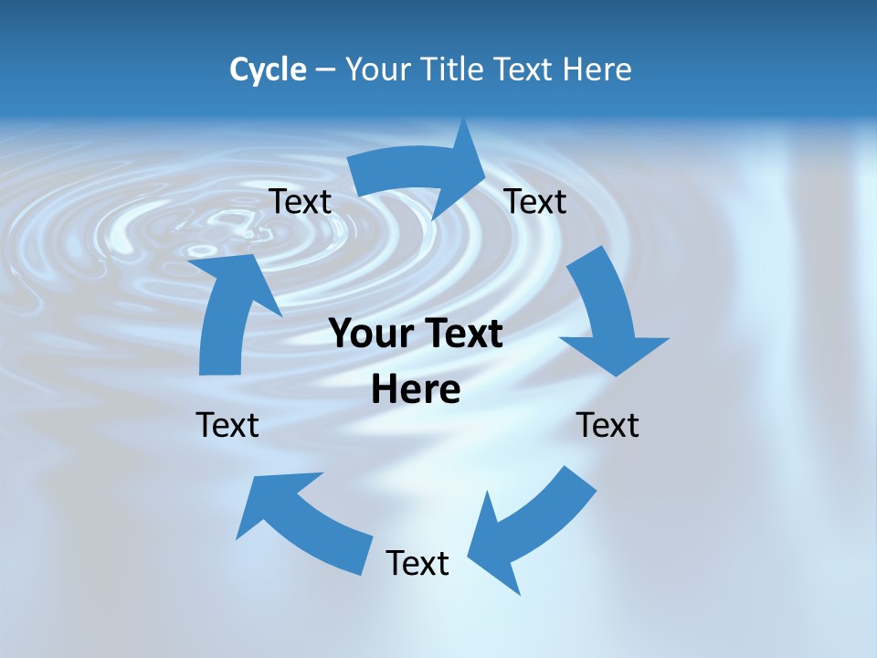 Digital Blue Purity PowerPoint Template
