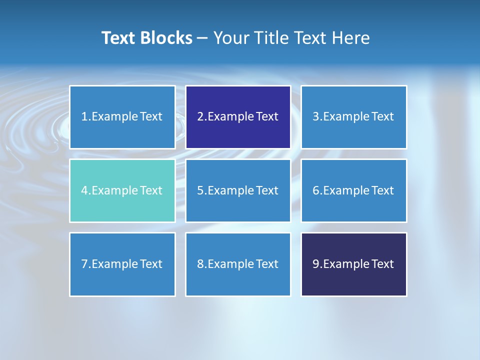 Digital Blue Purity PowerPoint Template
