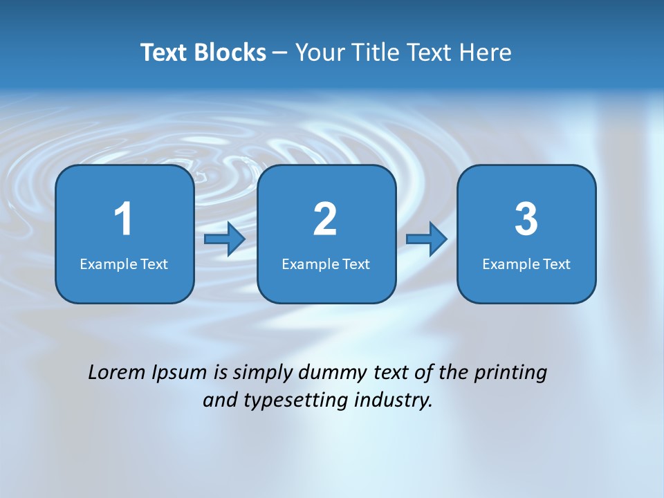 Digital Blue Purity PowerPoint Template